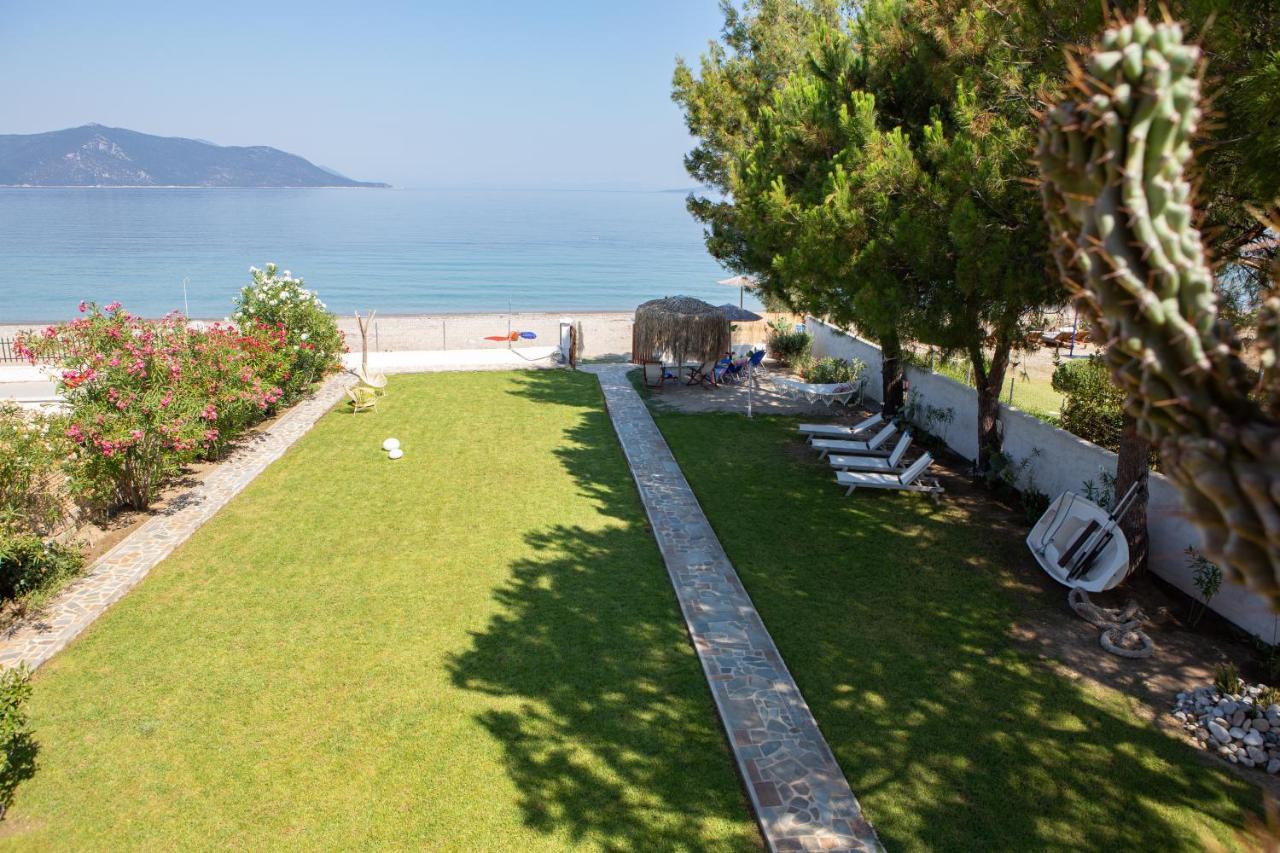 Pampas Seafront Villa, 6 Bedrooms, North Evvoia Kanatádhika المظهر الخارجي الصورة