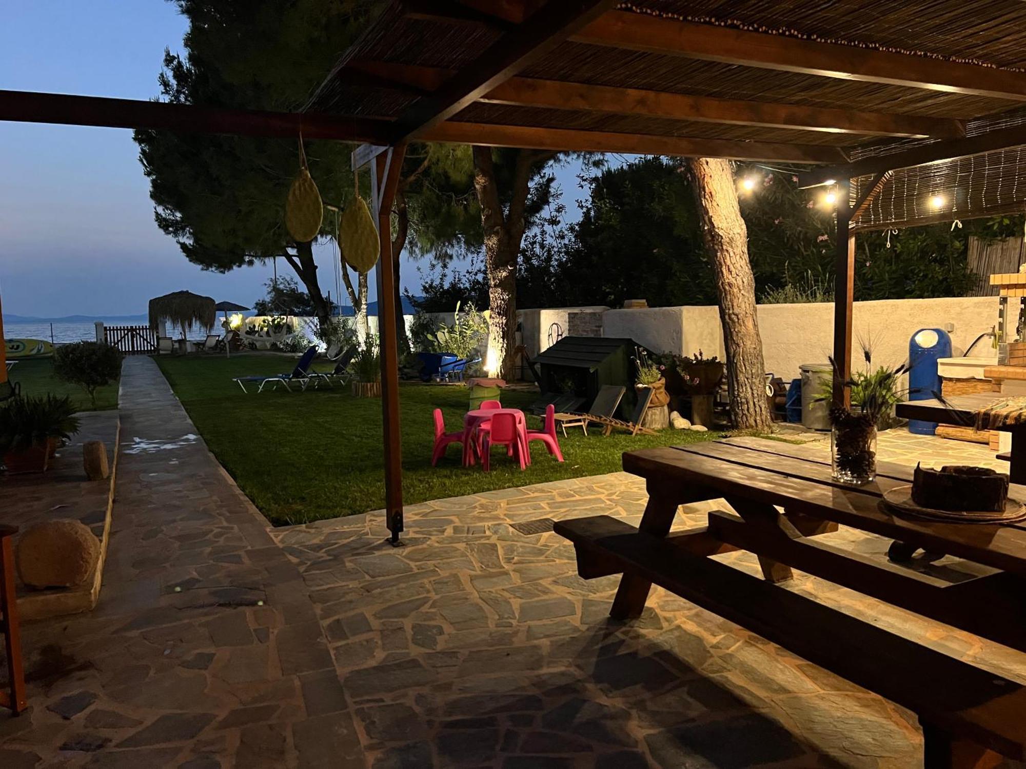 Pampas Seafront Villa, 6 Bedrooms, North Evvoia Kanatádhika المظهر الخارجي الصورة